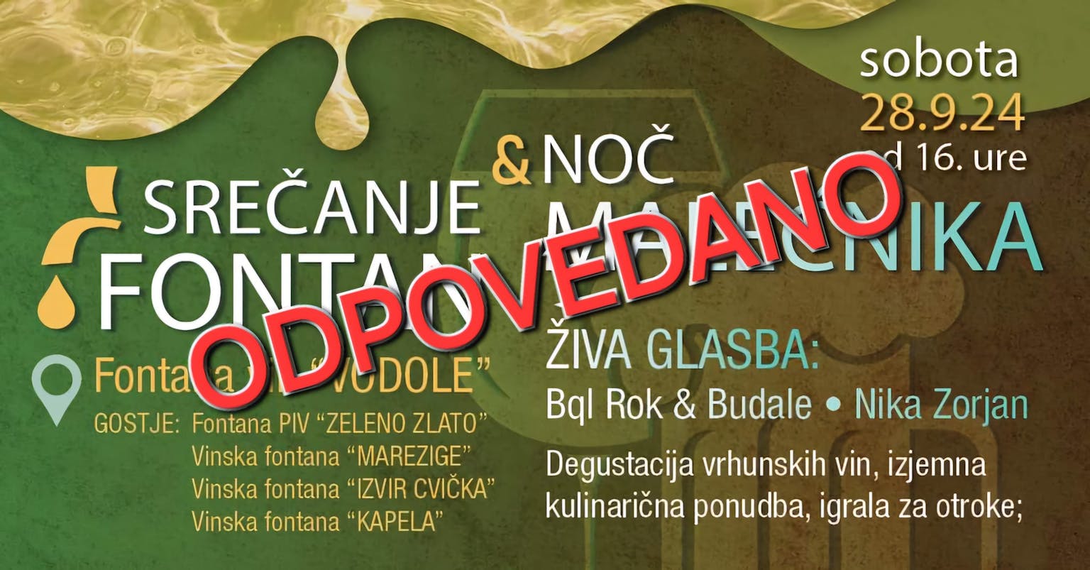 srečanje fontane vin